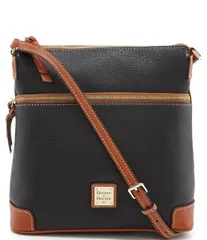 【送料無料】 ドーネイアンドバーク レディース ショルダーバッグ バッグ Pebble Grain Leather Crossbody Bag Black