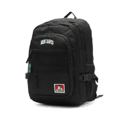 ベンデイビス リュック メンズ レディース 大容量 シンプル 黒 BEN DAVIS おしゃれ PC 15インチ B4 A4 32L 軽量 ブランド 赤ロゴ BDW-8301CL BLACKxGREENのサムネイル