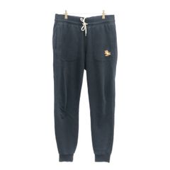 MAISON KITSUNE メゾンキツネ フォックスパッチクラシックスウェットジョグパンツ IU01308KM0001 ネイビー S