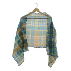 【美品】  NICHOLAS DALEY / ニコラスデイリー | コットン 総柄 大判 ストール | マルチカラー