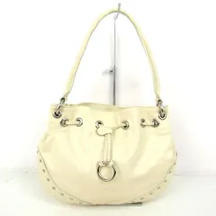 フルラ トートバッグ 本革 レザー ショルダーバッグ 肩掛け 鞄 カバン ブランド レディース アイボリー Furla 【中古】