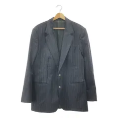 MARINA YEE / マリナイー | 2023SS | DARTS JACK ダーツジャック オリガミ ウール ストライプ テーラードジャケット | M | ネイビー | メンズ
