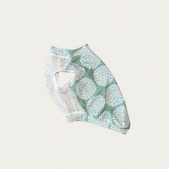 犬服　M胴回47　COOLストレッチ　紫陽花MT×メッシュWH