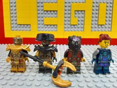 ☆ニンジャゴー☆ レゴ　ミニフィグ　ジョルダーナ　ラズ　ガード　クローハンター　人形　忍者　侍　敵　ドラゴンライジング