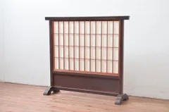 神戸洋家具刺繍衝立パーティション間仕切りつい立ファイヤースクリーン