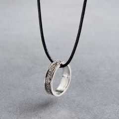 フサルク ペンダント　リング　 Amulet アミュレット　ルーン文字　占い　お守り　北欧　アイスランド魔術