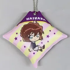 【中古】キーホルダー 江戸川コナン＆灰原哀 クッションチャーム 「無添くら寿司×劇場版 名探偵コナン 黒鉄の魚影」 プレゼントキャンペーン特典 第1弾