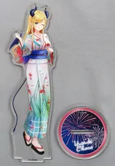 【中古】アクリルスタンド・アクリルパネル 癒月ちょこ 3Dアクリルスタンド スマイリーハーモニーver. 「バーチャルYouTuber ホロライブ ホロライブ・サマー2023」