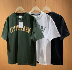 MAHAGRID ユニセックス 半袖Tシャツ｜レタープリント ラウンドネック フィットタイプ プルオーバーのサムネイル