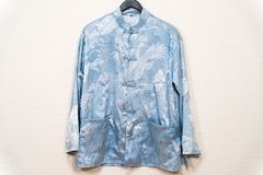 A061「藍染め専門店が手掛ける藍染」メンズ　長袖　リメイク品