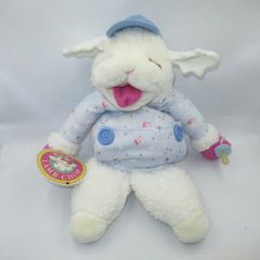1990 90's LAMBCHOP Baby Puppet Doll Figure Plush Sheep