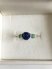 天然石のリング