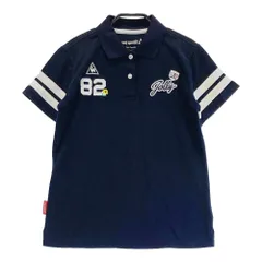 サイズ：M LE COQ GOLF ルコックゴルフ  半袖ポロシャツ  ネイビー系 [240101428627] ゴルフウェア レディース ストスト