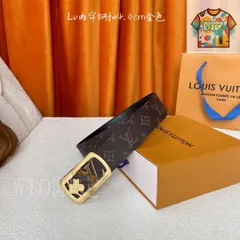 【今日特価】LOUIS VUITTON 4.0cm クラシックプリント ベルト-1