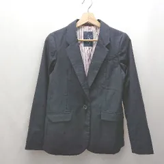 ◇ ⊂ NATURAL BEAUTY BASIC 長袖 ジャケット サイズM ネイビー レディース E  【1503060042793】