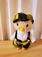 ぬいぐるみ＊ハンドメイド 洋服＊くもさんパジャマ 東京トガリくん等に ぬいぐるみ＊ハンドメイド 洋服＊くもさんパジャマ 東京トガリくん等に