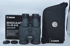 【良品】 Canon キヤノン 双眼鏡 12×36 IS Ⅲ BINOARS 12X36IS3　 ＃8413