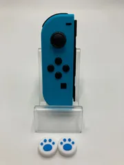 【動作品】 純正 ニンテンドー スイッチ ジョイコン L・左 ネオンブルー 0815-608