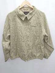 ◇ ⊇ DOUBLE NAME　ダブルネーム チェック柄 長袖 ブルゾン サイズF グリーン レディース P  【1409090003592】のサムネイル
