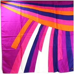 バナナリパブリック スカーフ パープル マルチカラー 中古 ABランク