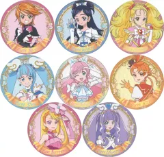 【中古】バッジ・ピンズ 全8種セット 「プリキュア20周年 缶バッジ」 ローソン限定
