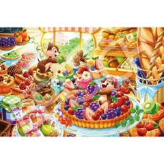 신품 지그소 퍼즐 1000 개 디즈니 (퍼즐 콜라주) Chip'n Dale-Let's make together! - 50 × 75cm 97-704s [사가와 익스프레스]
