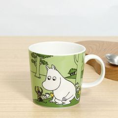 新品 アラビア ムーミン マグカップ 300ml ムーミン グリーン ARABIA Moomin マグ ギフト 結婚祝い プレゼント 贈り物