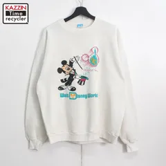 80s USA製 vintage Disney ミッキーマウス Mickey Mouse スウェット トレーナー メンズ XLサイズ相当 ビッグサイズ オーバーサイズ