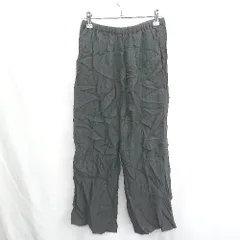 ◇ ⊂ Φ CITEN シテン イージーパンツ サイズS ブラック系 レディース E  【1410290013052】