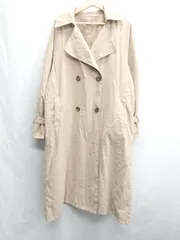 ◇ ⊇ reca レカ 長袖 コート サイズL キャメル レディース E  【1501230001762】