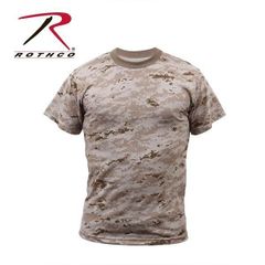 Tシャツ 半袖 ROTHCO ロスコ 迷彩柄 デザートデジタル・カモフラージュ USA アメリカ直輸入 ミリタリー 5295 送料無料