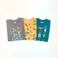 男の子 子供服 半袖 Tシャツ まとめ売り キャンプ 新品 タグ付き 110cm 120cm 130cm