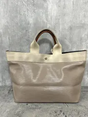 TOPKAPI トプカピ リプルネオレザーミニトートバッグ A4 トート バッグ ベージュ ■■ レディース