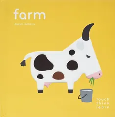 TouchThinkLearn: Farm: (Childrens Books Ages 1-3 Interactive Books for Toddlers Board Books for To