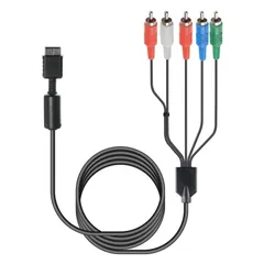PS2  PS3コンポーネントケーブル  アダプター  ゲーム機用色差ケーブル  1ドラッグ5コンポーネントRCA  AVケーブルケーブル  コンポジットオーディオ/ビデオHDTVケーブル  ゲーム機用ケーブル　(ブラック)