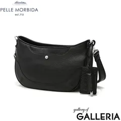 【美品/A4可】ペッレモルビダ ショルダーバッグ シュリンクレザー ブラック 2025年最新】PELLE MORBIDA メンズ ショルダーバッグの人気