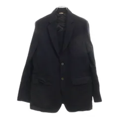 COMME des GARCONS HOMME DEUX (コムデギャルソン オムドゥ) AD2016 2B ノッチドラペル 縮絨 テーラードジャケット DC-J031 ネイビー