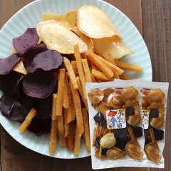 大地の生菓 3種類のさつまいもチップス 芋好き娘 500g 九州産 いもけんぴ 野菜チップス お菓子 芋チップス 業務用 大容量 送料無料 ギフト プレゼント