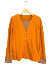 フォクシーブティック Knit Top SECRET CODE 40821 カーディガン 38 オレンジ ITD8S6MZRDIO