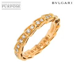 緊急値下げ！ブルガリ新品同様セルペンティヴァイパーリング48お箱