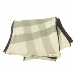 バーバリー BURBERRY ノバチェック 大判マフラー ストール ひざ掛け ベージュ系のサムネイル