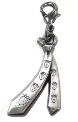 【中古】キーホルダー・マスコット(キャラクター) フーゴモチーフ メタルチャーム 「一番くじ ジョジョの奇妙な冒険 黄金の風」 F賞