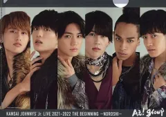 【中古】クリアファイル Aぇ! group A4クリアファイル 「関西ジャニーズJr. LIVE 2021-2022 THE BEGINNING～狼煙～」