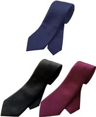 【数量限定】セット 2本 3本 ナロータイ ネクタイ メンズ スリムタイ 無地 アイテム] 6cm 細 手洗い [ベスト 可能 マット
