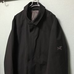 アークテリクス　ケッペル　トレンチコート　メンズL ブラック　ゴアテックス