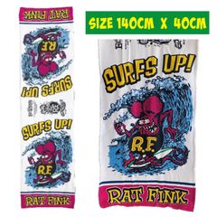 RAF550PU RATFINK スポーツタオル パープル