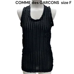 美品　80s COMME des GARCONS プリント　タンクトップ ビヒン 80s コムデギャルソン プリント タンクトップ