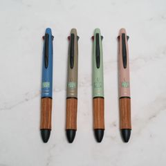 【限定】（単品） パイロット 4+1ウッド アースカラー 0.5mm 多機能ボールペン  _