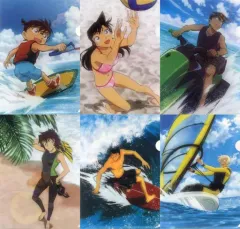 【中古】クリアファイル 全6種セット 「名探偵コナン A4クリアファイル スポーツVer.」 対象商品購入特典