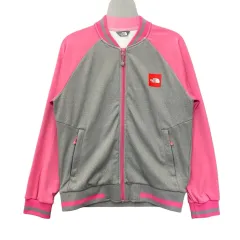 THE NORTH FACE(ザノースフェイス) グレーピンク ジャージ トラックトップス ジャケット 150